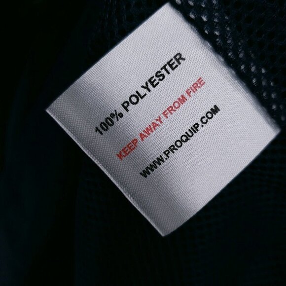 NWT PROQUIP  Blue 1/4 Zip Golf Pullover Windproof Half Sleeve Ultralite MEDIUM - Picture 12 of 13